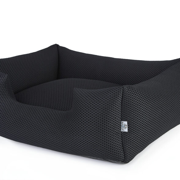 czarne legowisko dla psa czarne legowisko dla psa