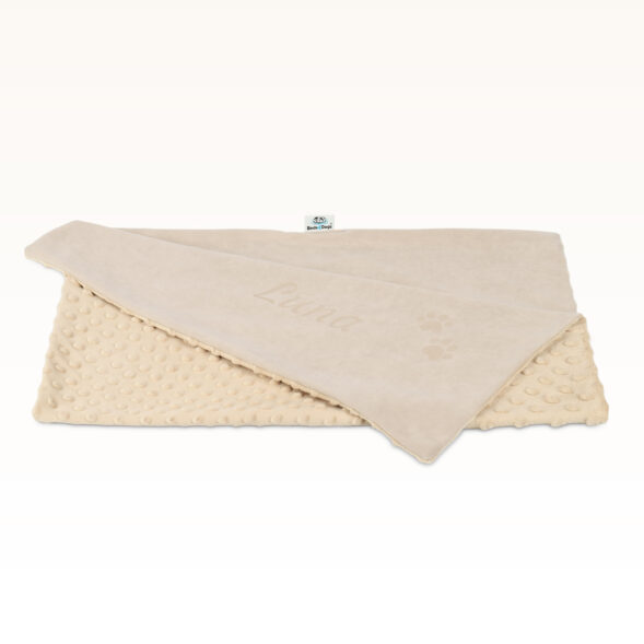 dodatki kocyk bezowy