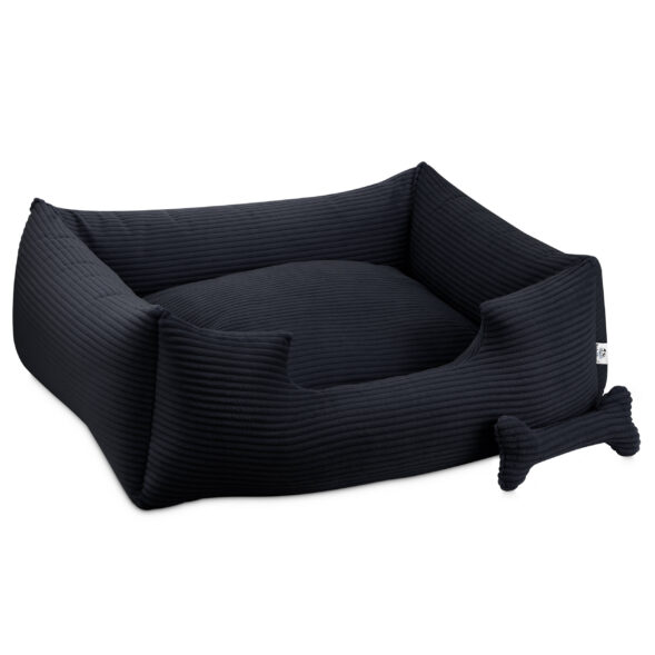 posłanie dla psa czarne czarne legowisko dla psa
